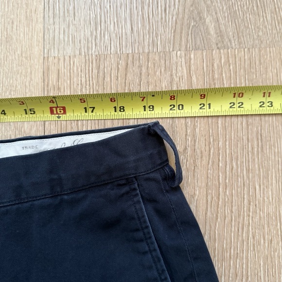 VTG Polo Ralph Lauren Chino Pants Mens 42x30 Blue Navy Classic Fit Cotton Twill - Picture 6 of 9